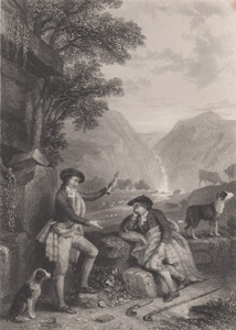 The Gentle Shepherd, Act I, Scene I